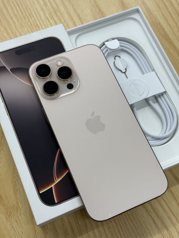 iPhone 16 promax 256/dessert titanium - Image 3