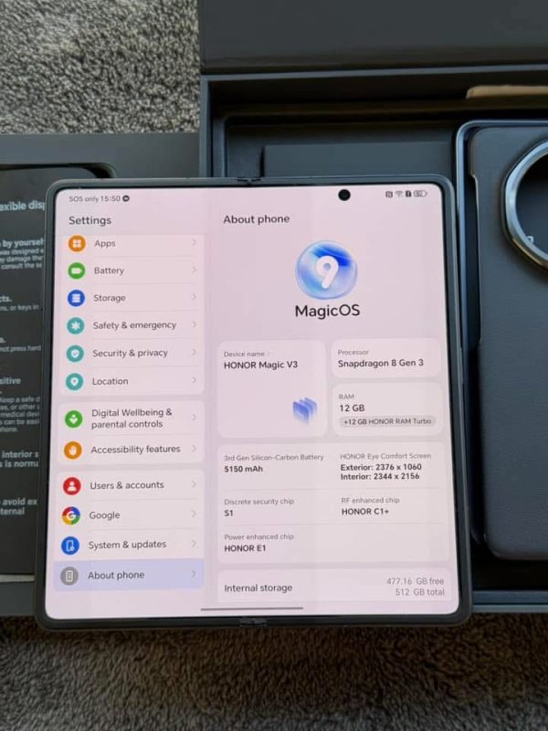 Honor magic v3 - Image 4